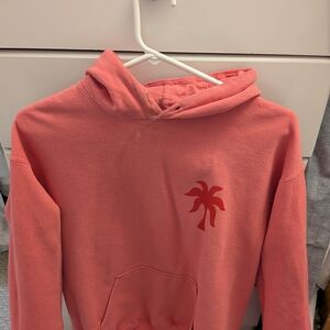 Gildan Softstyle Coral Hoodie (Not Real Pink Palm Puff)